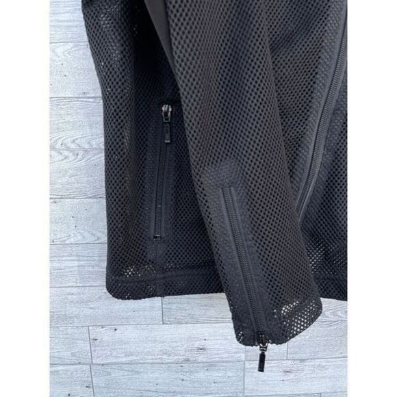 ANATOMIE  black mesh motto jacket size large - Picture 5 of 8